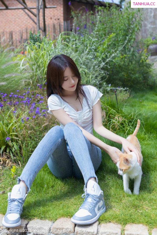 [XiuRen]高清写真图 2023.08.18 No.7254 鱼子酱Fish 牛仔裤美腿